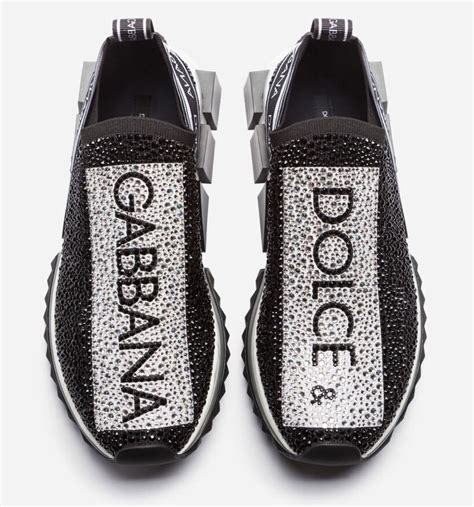 dolce gabbana swarovski sneakers|Dolce & Gabbana sneakers online shop.